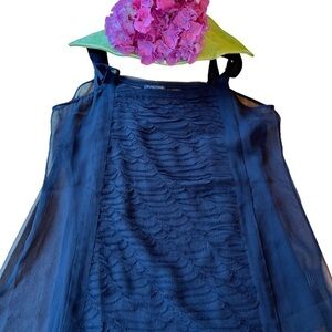 EILEEN Fisher Sleeveless Silk Blouse EUC